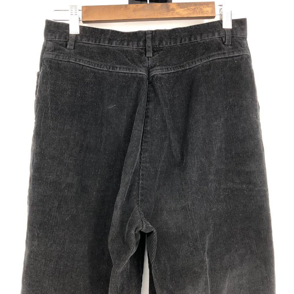 Style & Co Corduroy Petite Women's High-Rise 100% Cotton Black Pants size P8 - Picture 9 of 13